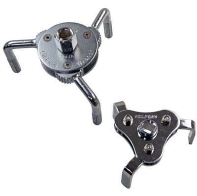 2pc Oil Filter Wrench Set Adjustable US PRO 3097