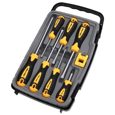 8pc Magnetic Screwdriver Set Phillips & Slotted Neilsen CT4034