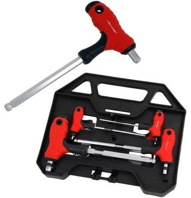 8pc T Handle Hex Key Set  2mm to 10mm Neilsen CT4901