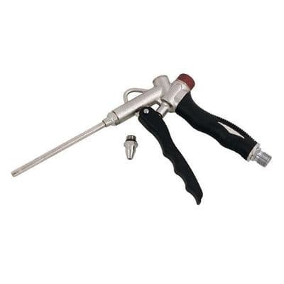 Air Blow Gun With Flow Regulator Long & Short Nozzles Neilsen CT4692