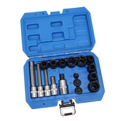 Brake Caliper Bolt Socket And Bit Set for Merc BMW Audi Porsche Ford VW Alfa US PRO 6230