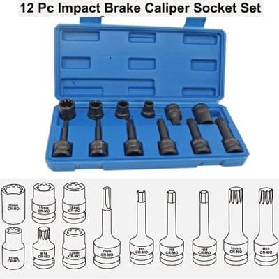 Brake Caliper Bolt Socket Bit Set for BMW Audi Porsche Mercedes US PRO 6231