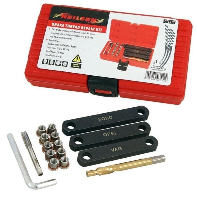 Brake Caliper Thread Repair Kit M9 x 1 25mm Neilsen CT3512
