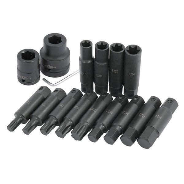 HGV Impact Bit Socket Set 3/4