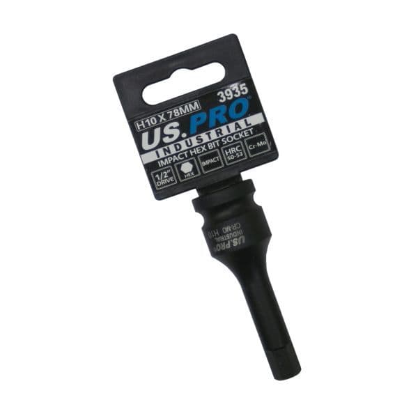 Chiavi Meccanico Set 15 Prese Per Impatto 1/2" Drive 6 Punti - US PRO Tools, Misure Da 10mm A 24mm (cod. 3780) Ducati Pro 2 - Foto 12