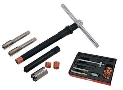 M14 x 1.25 Spark Plug Thread Repair Kit Taper & Plug Taps Reamer Inserts Neilsen CT3417