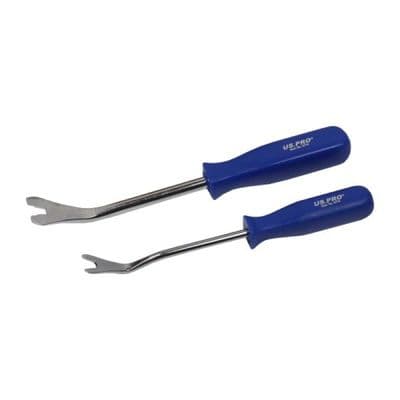 US PRO 2pc Trim Clip Popper Tool Set 6779