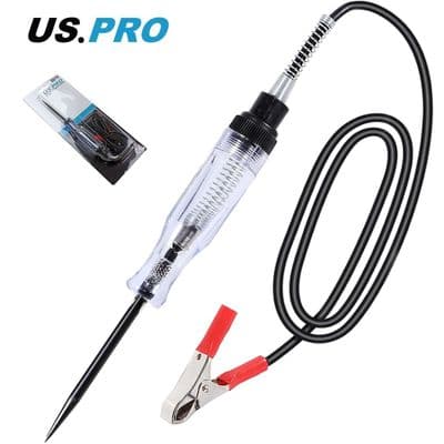US PRO Automotive Circuit Tester 6v 12v 24v Test Lamp/Light