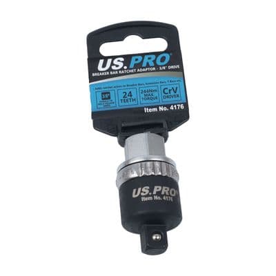 US PRO Breaker Bar Ratchet Adaptor 3/8