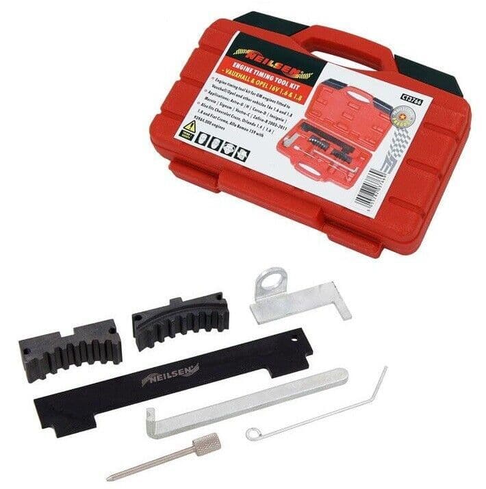 Vauxhall 16v 1 6 & 1 8 Petrol Engine Timing Tool Kit Neilsen CT3766
