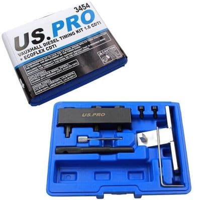 Vauxhall Diesel Timing Locking  Tool Set 1.6 Cdti & Ecoflex Cdti US PRO  3454
