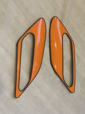 Mini R60 R61 Orange Trim Cover Set With Pad 51132184060 ORIGINAL
