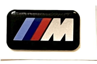 Original BMW M Adhesive Wheel Badge 36112228660