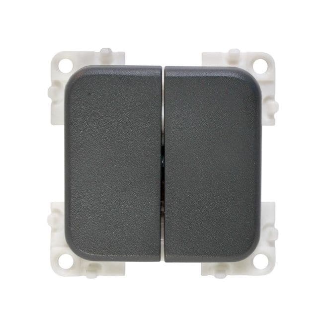 CBE 12V Double Switch - Flush