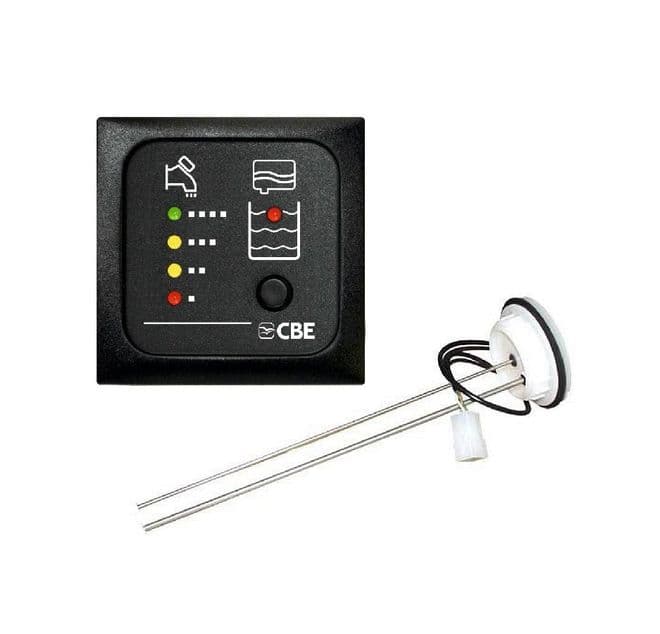 CBE 12V LED Fresh & Waste Water Tanks Level Kit