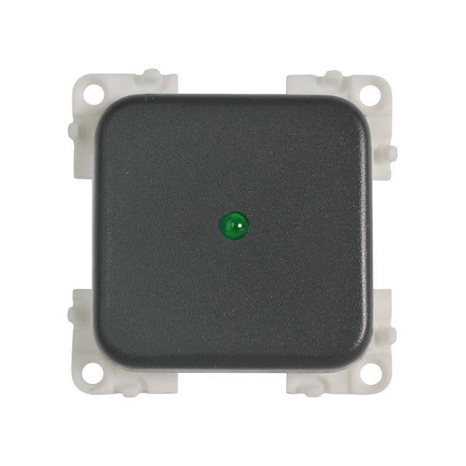 CBE 12V Single Switch with LED - Flush