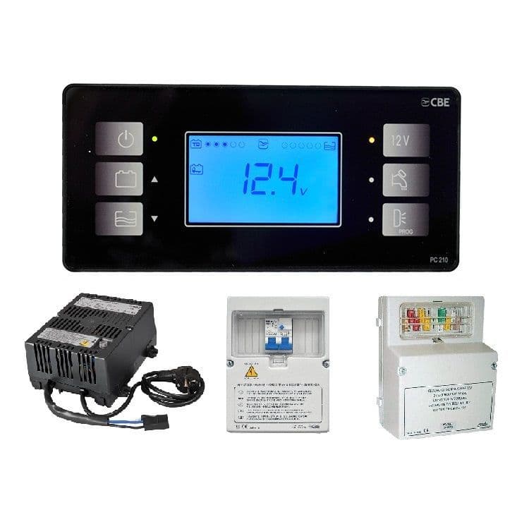 CBE PC210 12V/240V Power Control System Black