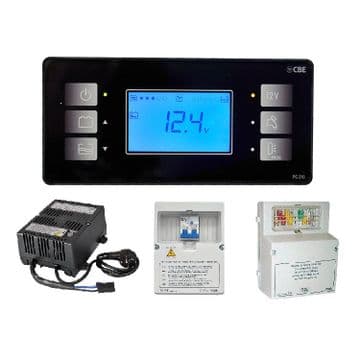 CBE PC210 12V/240V Power Control System Black