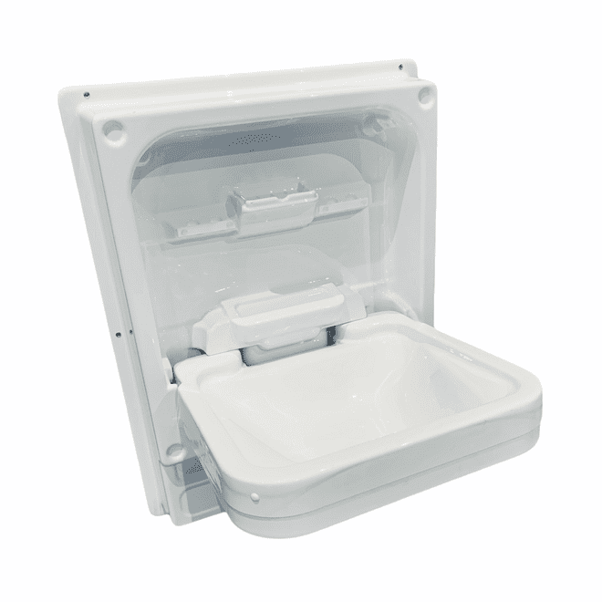 Cleo Tip Up Fold Away Sink Basin For Caravans and Motorhomes