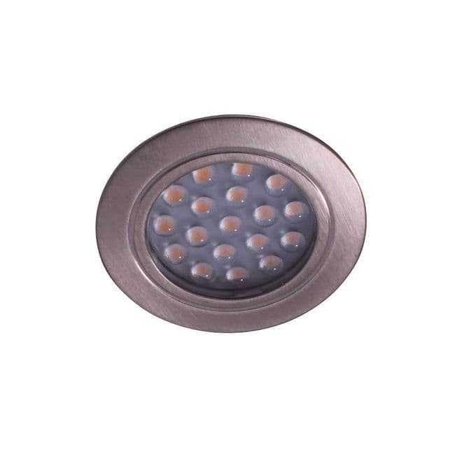 Dimatec Recessed LED Downlight - Brushed Nickel