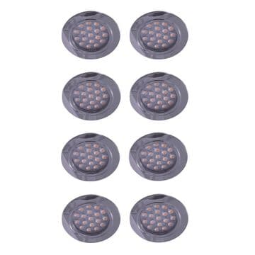 Dimatec Recessed LED Downlight - Set of 8