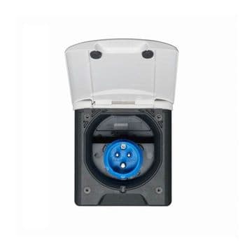 Fawo Exterior 240V Mains Inlet Socket with Cover