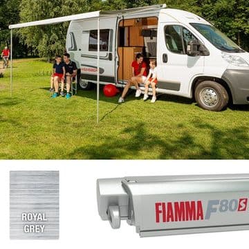 Fiamma F80S Awning Titanium & Grey