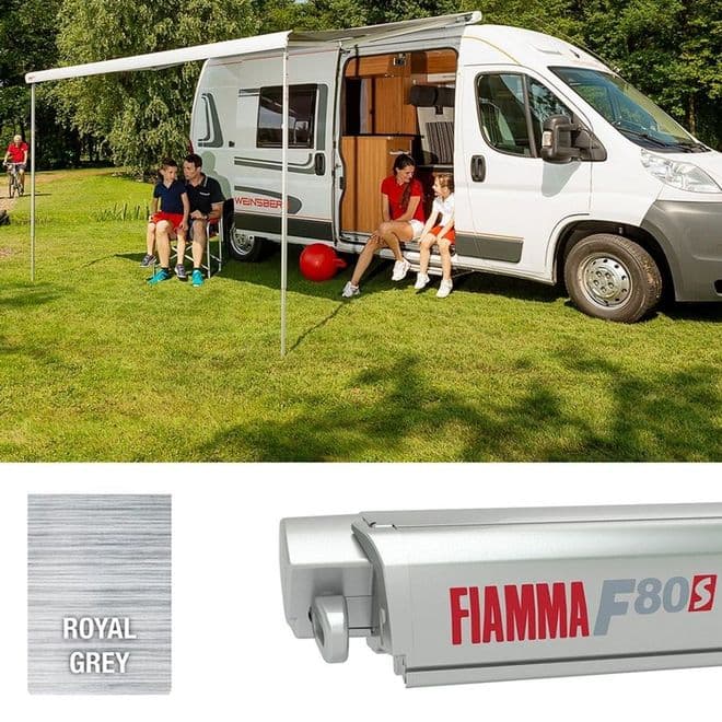Fiamma F80S Awning Titanium & Grey