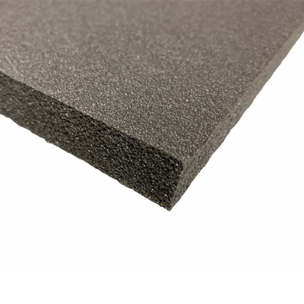 thumbnail interactive-video image 1 of 15mm Black Closed Cell Foam – Camper Van Conversion Insulation – 3m X 1m Sheet 1 of 4