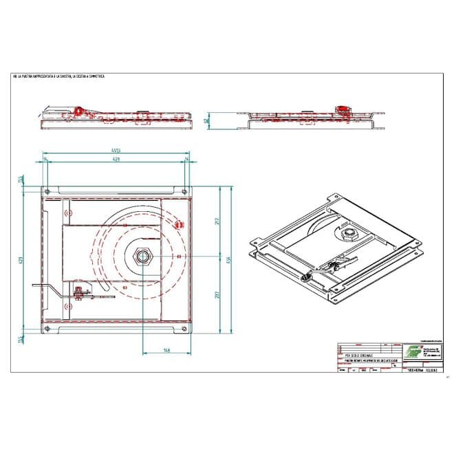 Mercedes Sprinter Fasp Cab Seat Swivel Base Plate