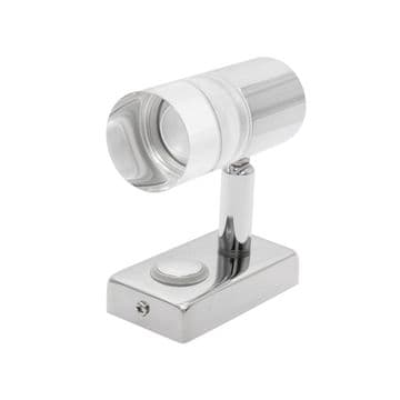 Mini 'Touch' Chrome Reading Light