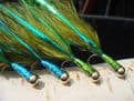 Martyn's Avington Special Blue Flash Holographic Gold Head Damsel Set