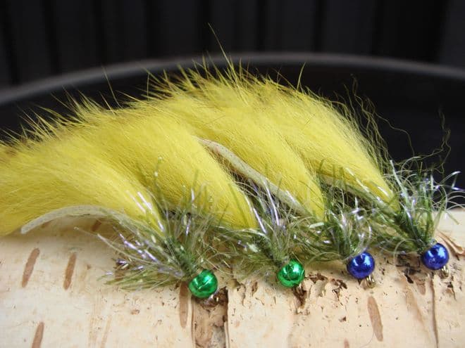 Martyn's Barred Light Olive Ultra Violet Leech Set