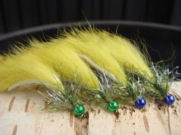 Martyn's Barred Light Olive Ultra Violet Leech Set