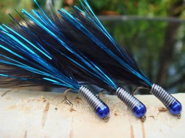 Martyn's Black,  Blue Flash Heavy Stalking Damsel Firebird