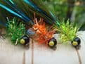 Martyn's Deadly Blue Flash Hi-Viz Bodied Long Tailed Damsel Set