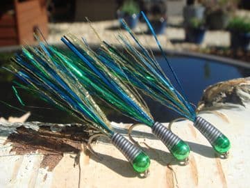 Martyn's Deadly Blue, Green and Olive Flash Damsel Stalking Firebird