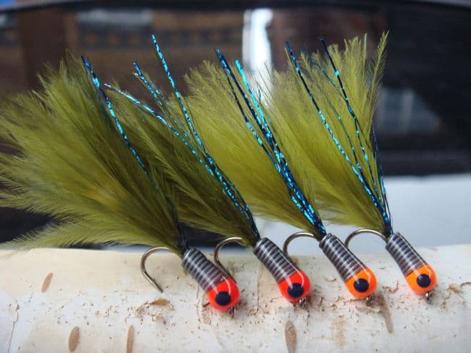 Martyn's Deadly Hot Head Blue Flash Damsel Firebird Set
