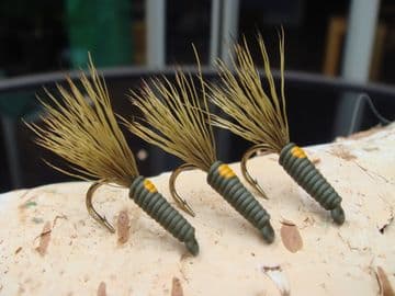 Martyn's Deadly Little Olive Elk Hair Stalking Bug