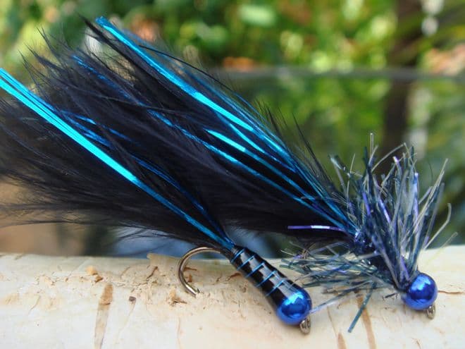 Martyn's  Deadly Long Tailed Blue Flash Black Damsel Set