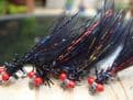 Martyn's Deadly Mini Twin Eyed Red Flash Black Damsel