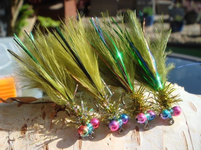 Martyn's Deadly Rainbow Coloured Twin Eyed Damsel Set- LIMITED EDITION