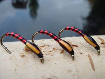 Martyn's Deadly Red  Ribbed Buzzer