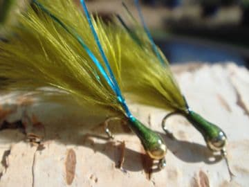 Martyn's Deadly  Super Micro Gold Headed Blue Flash Damsel