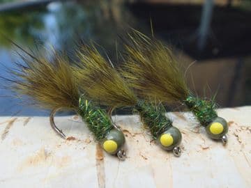 Martyn's Deadly Weighted Dark Olive Hare's Ear Bug