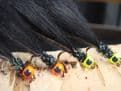 Martyn's Favourite Black Micro Hot Head Leech Set
