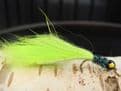 Martyn's Favourite Mini Chartreuse and Pearly Black  Leech
