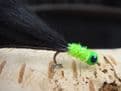 Martyn's Favourite  Skinny Micro Black and Green Leech