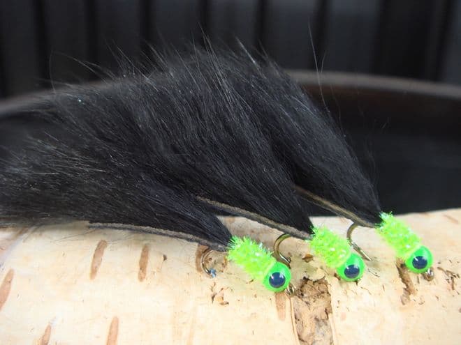 Martyn's Favourite Skinny Micro Black and Green Leech