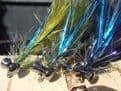 Martyn's Heavy Mixed Blue Flash, Ultra Voilet Dumbbell Damsel Set -LIMITED EDITION